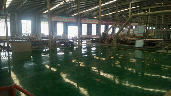 石膏板生產(chǎn)車間 石膏板生產(chǎn)車間