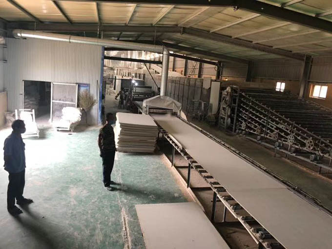 礦棉板生產(chǎn)中